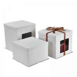 New Wedding Cake Box Handmade Luxury Paper Birthday Cake Box